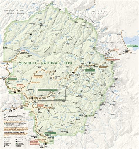 Yosemite Maps: How To Choose the Best Map for Your Trip — Yosemite Conservancy