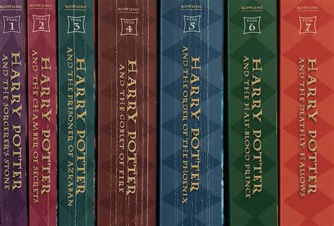 Harry Potter Book Spines Printable