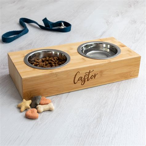 Personalised Pet Bowl For Small Dog Or Cat By Mirrorin | notonthehighstreet.com