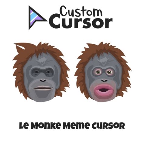 Le Monke Meme cursor – Custom Cursor