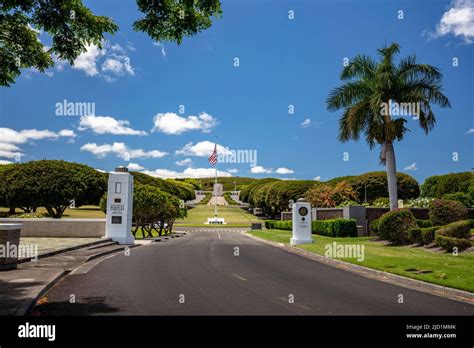 National Memorial Cemetery of the Pacific, military cemetery in ...