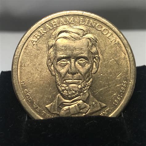 2010 Abraham Lincoln Gold Presidential Dollar United States | Etsy