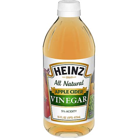 Heinz Apple Cider Vinegar 16 fl oz Bottle | Vinegars | Apples Market