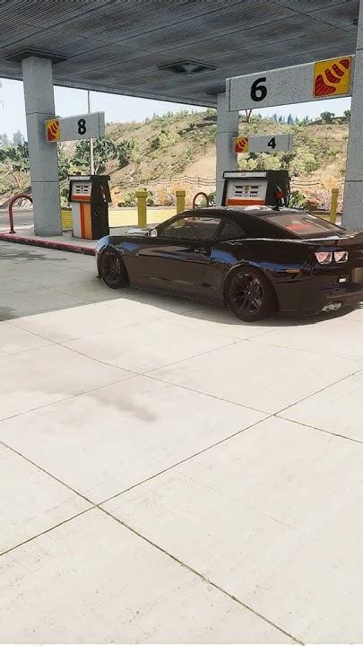 [BEAMNG] CAMARO ZL1 LEAVING GAS STATION #shorts #beamngdrive - YouTube