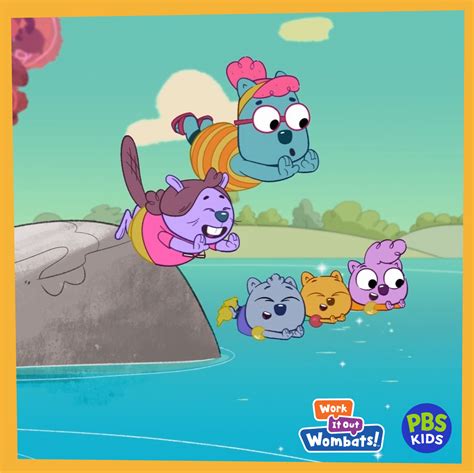 PBS KIDS - Ready, set, WOMBAT DIVE! Work It Out Wombats | Facebook