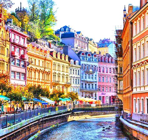 Karlovy Vary, Czech Republic | Beautiful places to visit, Places to visit, Travel around the world