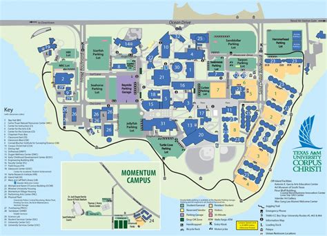 Campus Map | Department Of Art At Texas A&m University-Commerce - Texas A&m Map | Free Printable ...