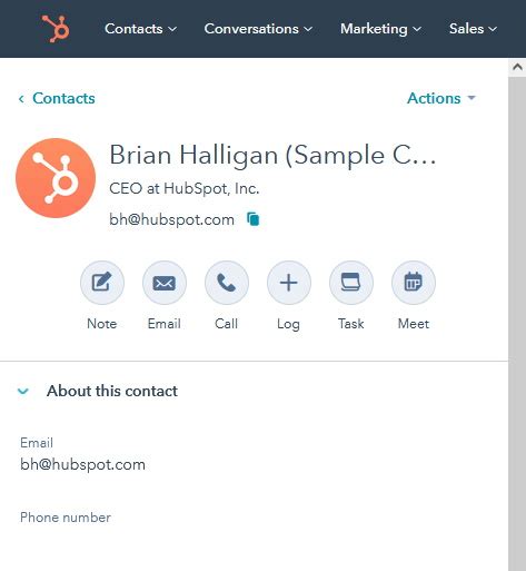 HubSpot CRM