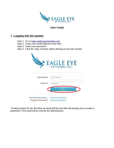 Eagle Eye Step By Step User Guide | Eagle Eye Networks