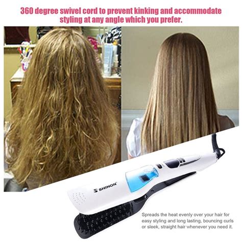 Steam Brush Hair Straightener | High Quality Deals | TopOnlineBargains.Com