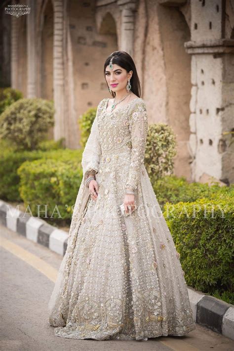 White Pakistani Dresses | Dresses Images 2022