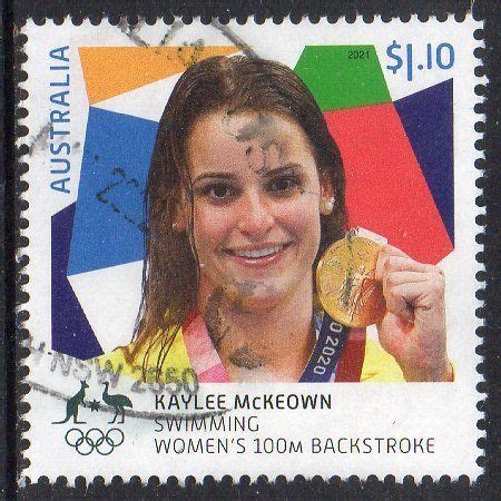 Australia 2021 Olympic Gold Medal Winners - Kaylee McKeown, Swimming $1 ...