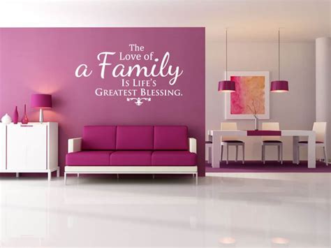 The Love of Family... Wall Art Sticker PVC Decal Vinyl - Etsy