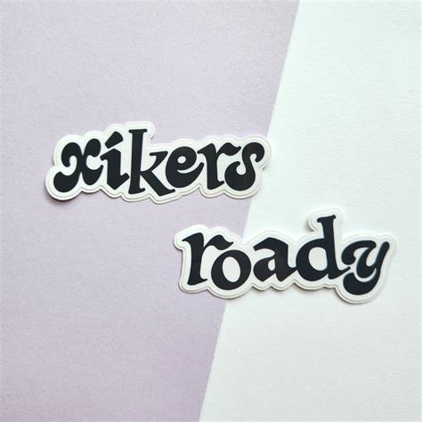 Xikers Stickers Xikers Logo Tricky Roady Logo Tricky - Etsy