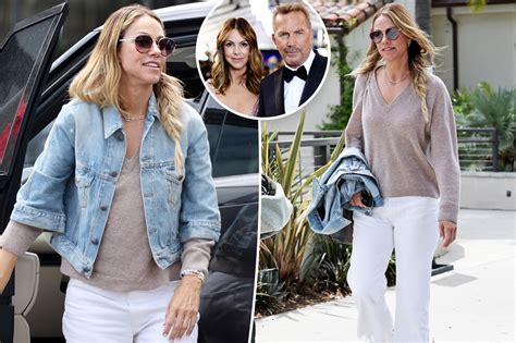 Christine Baumgartner seen for first time since Kevin Costner divorce