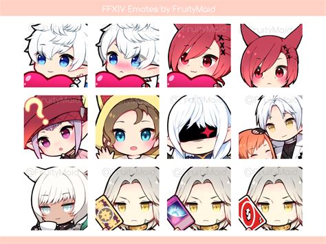 FFXIV emotes made by me~ (Twitter: @FruityMaid ) : r/ffxiv