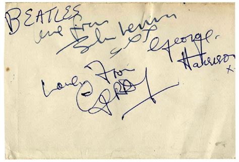 Beatles Autographs | Examples from 1963