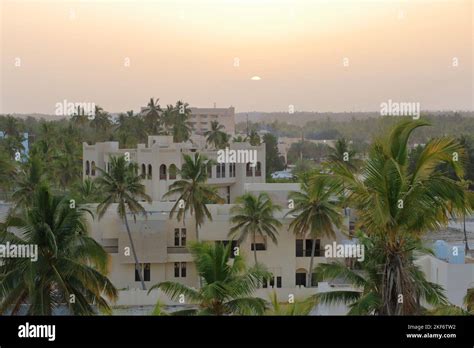 Amazing Sunset at the beach in Salalah in Oman Stock Photo - Alamy