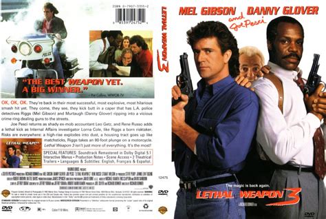 Lethal Weapon 3 - Movie DVD Scanned Covers - 124Lethal Weapon 3 :: DVD ...