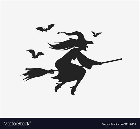 Witchcraft Room On The Broom Silhouette Witch Flying - vrogue.co