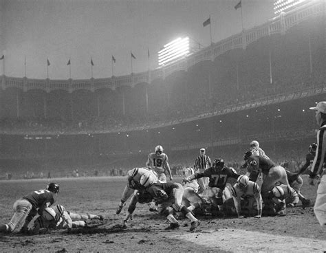 Alan Ameche Touchdown, 1958 NFL Championship | Neil Leifer Photography