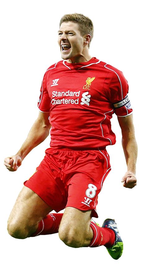 Steven Gerrard football render - FootyRenders