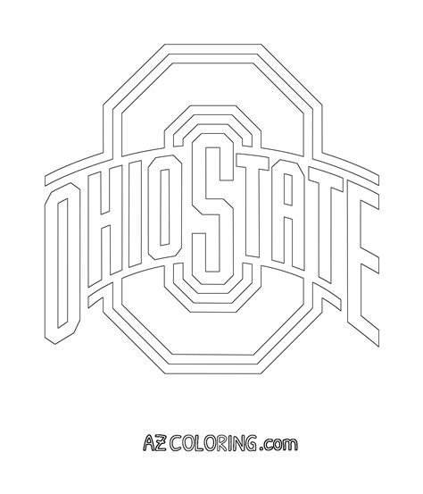 Ohio State Seal Coloring Pages