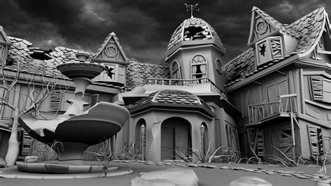 Michael Johnson: Haunted House model