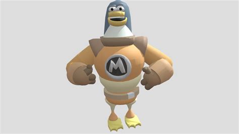 3-2-1 Penguins - Midgel - Download Free 3D model by mrvegify (@vegify ...