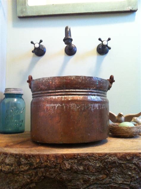 DIY Easy Peasy Copper Bucket Vessel Sink !!! - Tobi Britton's Living Green