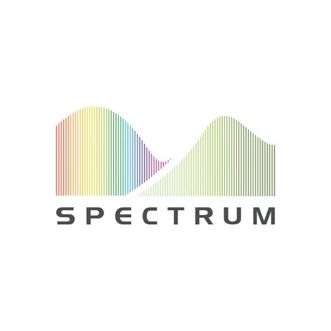 Spectrum wave logo vector isolated on white background 12799812 Vector ...