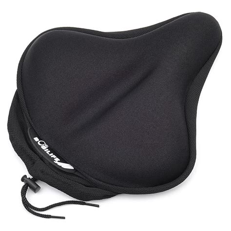 BOBILIFE - Thick & Large Wide Gel Bike Saddle Seat Cushion Cover