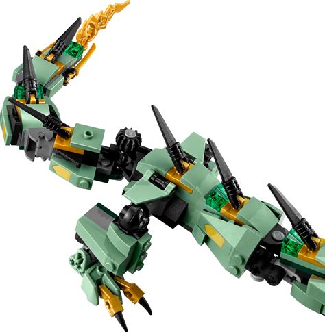 Green Ninja Mech Dragon