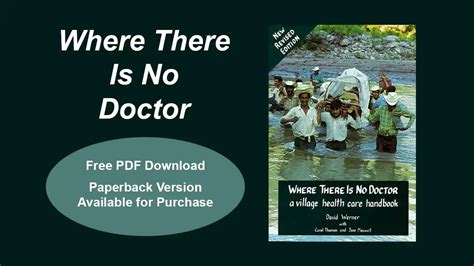 Where There Is No Doctor Book- Free PDF Download