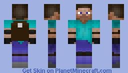 Realistic Steve Minecraft Skin