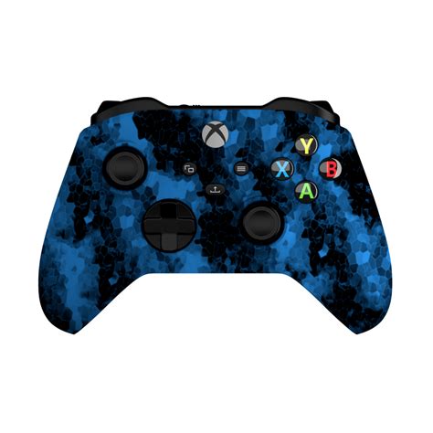 Aim Digi Camo Blue Xbox Series X Controller - Aimcontrollers