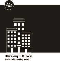 BlackBerry UEM Cloud Notas de la versión y avisos