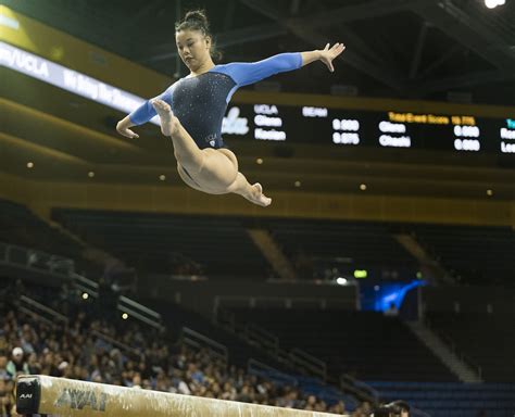 Gallery: Gymnastics scores season-high score on senior night - Daily Bruin