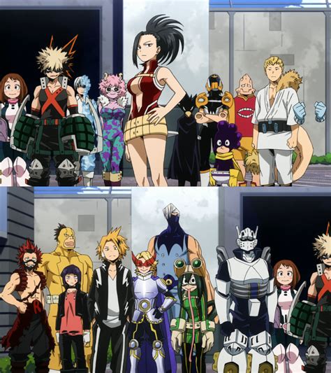 MHA Class 1-A Hero Costumes by Mdwyer5 on DeviantArt