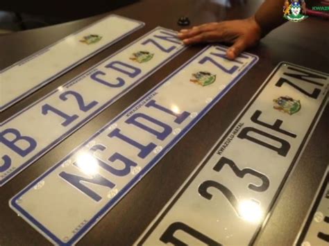 KZN to get new number plates | Scrolla.Africa