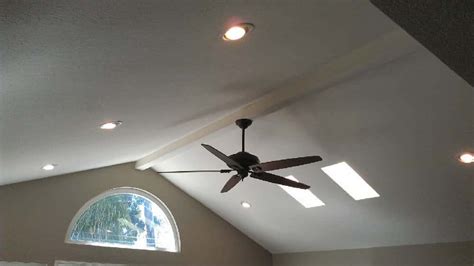 How To Hang Ceiling Fan On Vaulted - Ceiling Light Ideas