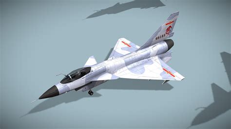 Chengdu J-10 Vigorous Dragon lowpoly jet fighter - Buy Royalty Free 3D ...