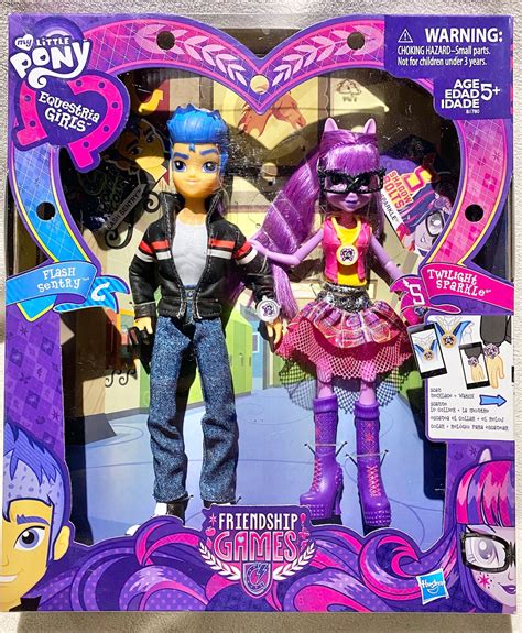 Hasbro My Little Pony Equestria Girls, flash Sentry and Twilight ...