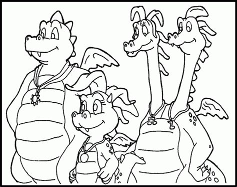 Dragon Tales Coloring Pages - Coloring Home