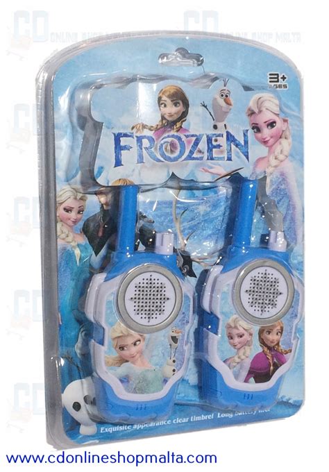 Frozen walkie-talkie | CD Online Shop Malta