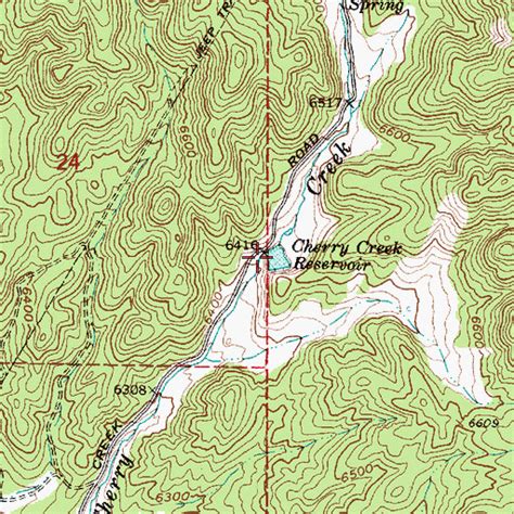 Cherry Creek Reservoir Map