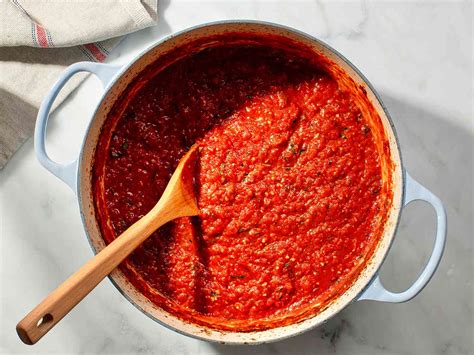 Simple Marinara Sauce Recipe Crushed Tomatoes And Garlic | Deporecipe.co