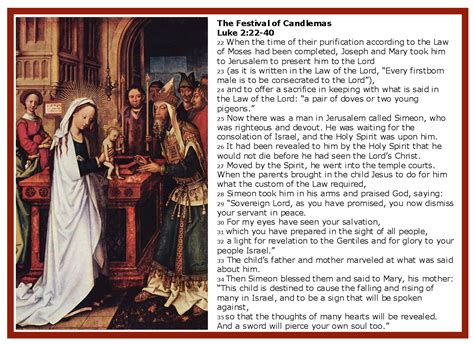 Bubbles of Joy: Scripture in Pictures Sunday, Candlemas