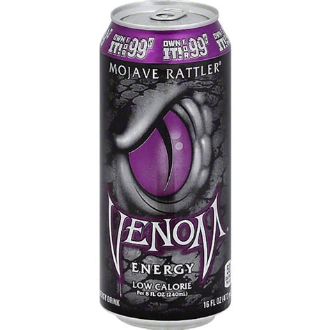 Venom Energy Drink Low Calorie Mojave Rattler | Shop | Clements'