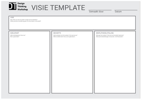 Design Thinking Workshop Template